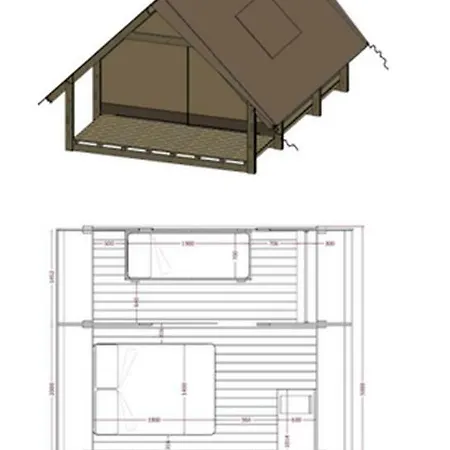 Glamping Poggio Imperiale Marche Luxe tent *
